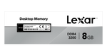 Lexar DDR4 8GB 288 PIN U-DIMM 3200Mbps, CL19, 1.2V | Desktop Memory