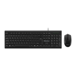 Meetion USB Corded Keyboard and Mouse Bundle-MT-C100