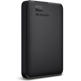 WD Elements 2.5 Inch Portable Hard Drive - 1TB - Black